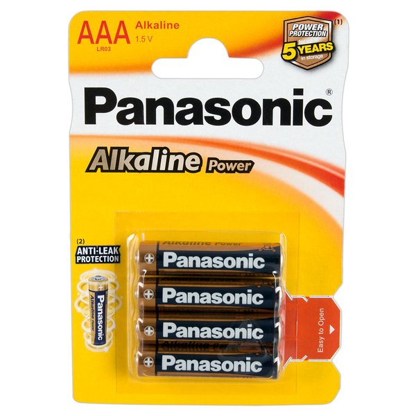 Panasonic Alkaline Micro 4er AAA