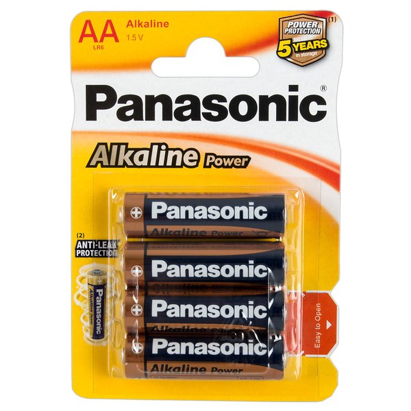 Panasonic Alkaline Mignon 4er AA